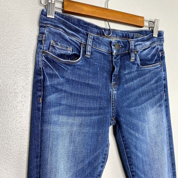 Blank NYC Womens sz 26 Low Rise Skinny Jeans Blue Medium Wash Style 36U-7001 - Picture 2 of 13